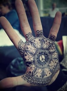 фото тату в индийском стиле от 18.10.2017 №057 - tattoo in Indian style - tattoo-photo.ru