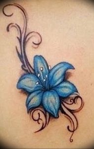 фото тату жасмин от 18.10.2017 №004 - tattoo jasmine - tattoo-photo.ru