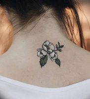 фото тату жасмин от 18.10.2017 №006 — tattoo jasmine — tattoo-photo.ru