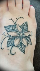 фото тату жасмин от 18.10.2017 №011 - tattoo jasmine - tattoo-photo.ru