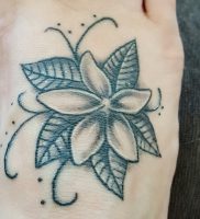 фото тату жасмин от 18.10.2017 №011 — tattoo jasmine — tattoo-photo.ru