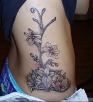 фото тату жасмин от 18.10.2017 №012 — tattoo jasmine — tattoo-photo.ru