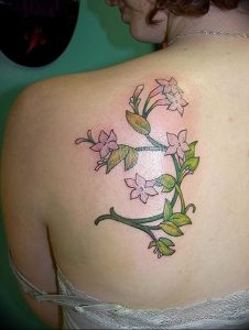 фото тату жасмин от 18.10.2017 №015 - tattoo jasmine - tattoo-photo.ru