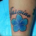 фото тату жасмин от 18.10.2017 №022 - tattoo jasmine - tattoo-photo.ru