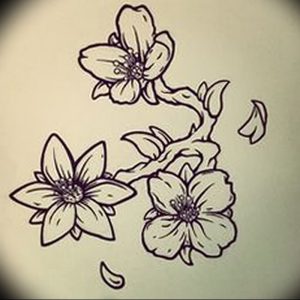 фото тату жасмин от 18.10.2017 №028 - tattoo jasmine - tattoo-photo.ru