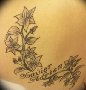 фото тату жасмин от 18.10.2017 №031 - tattoo jasmine - tattoo-photo.ru