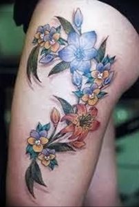 фото тату жасмин от 18.10.2017 №038 - tattoo jasmine - tattoo-photo.ru
