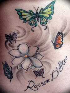 фото тату жасмин от 18.10.2017 №042 - tattoo jasmine - tattoo-photo.ru