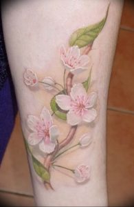 фото тату жасмин от 18.10.2017 №052 - tattoo jasmine - tattoo-photo.ru
