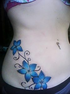 фото тату жасмин от 18.10.2017 №054 - tattoo jasmine - tattoo-photo.ru