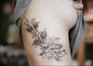 фото тату жасмин от 18.10.2017 №056 - tattoo jasmine - tattoo-photo.ru