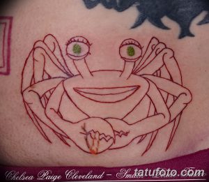 фото тату краб (рак) от 23.10.2017 №002 - tattoo crab (cancer) - tatufoto.com