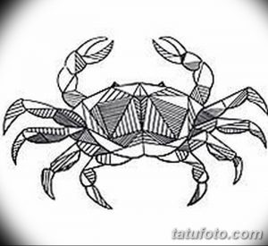 фото тату краб (рак) от 23.10.2017 №008 - tattoo crab (cancer) - tatufoto.com