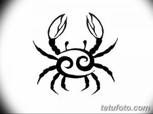 фото тату краб (рак) от 23.10.2017 №018 - tattoo crab (cancer) - tatufoto.com