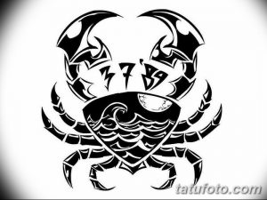 фото тату краб (рак) от 23.10.2017 №021 - tattoo crab (cancer) - tatufoto.com