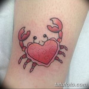 фото тату краб (рак) от 23.10.2017 №025 - tattoo crab (cancer) - tatufoto.com