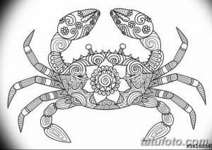 фото тату краб (рак) от 23.10.2017 №033 - tattoo crab (cancer) - tatufoto.com