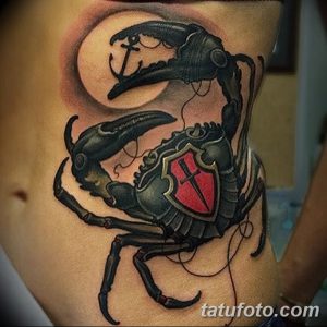 фото тату краб (рак) от 23.10.2017 №041 - tattoo crab (cancer) - tatufoto.com