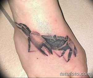 фото тату краб (рак) от 23.10.2017 №042 - tattoo crab (cancer) - tatufoto.com