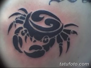 фото тату краб (рак) от 23.10.2017 №049 - tattoo crab (cancer) - tatufoto.com
