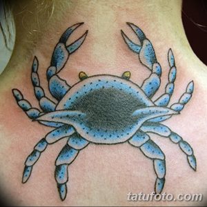 фото тату краб (рак) от 23.10.2017 №064 - tattoo crab (cancer) - tatufoto.com