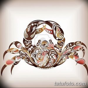 фото тату краб (рак) от 23.10.2017 №075 - tattoo crab (cancer) - tatufoto.com