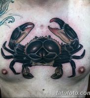 фото тату краб (рак) от 23.10.2017 №084 — tattoo crab (cancer) — tatufoto.com
