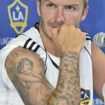 фото Тату Дэвида Бекхэма от 26.11.2017 №010 - Tattoo of David Beckham - tattoo-photo.ru