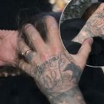 фото Тату Дэвида Бекхэма от 26.11.2017 №019 - Tattoo of David Beckham - tattoo-photo.ru