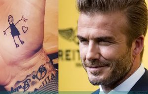 фото Тату Дэвида Бекхэма от 26.11.2017 №022 - Tattoo of David Beckham - tattoo-photo.ru