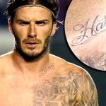 фото Тату Дэвида Бекхэма от 26.11.2017 №024 - Tattoo of David Beckham - tattoo-photo.ru