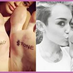 фото Тату Майли Сайрус от 05.12.2017 №031 - Miley Cyrus Tattoo - tattoo-photo.ru