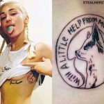 фото Тату Майли Сайрус от 05.12.2017 №047 - Miley Cyrus Tattoo - tattoo-photo.ru
