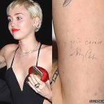 фото Тату Майли Сайрус от 05.12.2017 №048 - Miley Cyrus Tattoo - tattoo-photo.ru