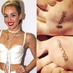 фото Тату Майли Сайрус от 05.12.2017 №058 - Miley Cyrus Tattoo - tattoo-photo.ru