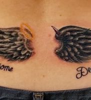 фото тату Крылья от 04.12.2017 №007 — Tattoo Wings — tattoo-photo.ru