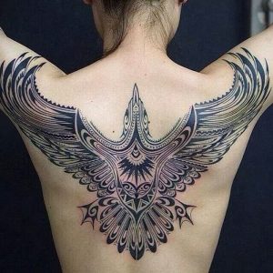 фото тату Крылья от 04.12.2017 №018 - Tattoo Wings - tattoo-photo.ru