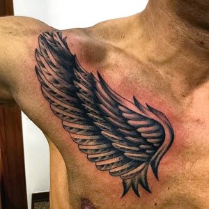 фото тату Крылья от 04.12.2017 №034 - Tattoo Wings - tattoo-photo.ru