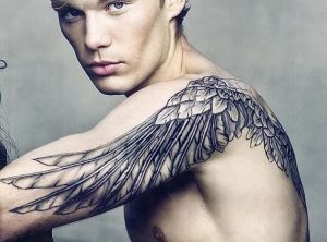 фото тату Крылья от 04.12.2017 №041 - Tattoo Wings - tattoo-photo.ru