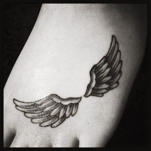 фото тату Крылья от 04.12.2017 №056 - Tattoo Wings - tattoo-photo.ru