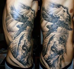 фото тату Крылья от 04.12.2017 №058 - Tattoo Wings - tattoo-photo.ru