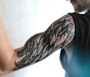 фото тату Крылья от 04.12.2017 №063 - Tattoo Wings - tattoo-photo.ru