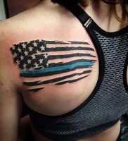 фото тату с полосой от 05.12.2017 №009 — tattoo with stripe — tattoo-photo.ru