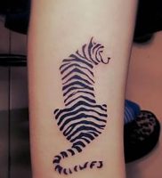 фото тату с полосой от 05.12.2017 №012 — tattoo with stripe — tattoo-photo.ru