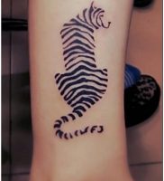 фото тату с полосой от 05.12.2017 №017 — tattoo with stripe — tattoo-photo.ru