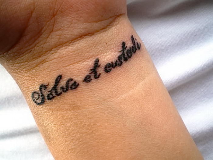 спаси и сохрани tattoo frau