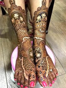 фото Мехенди на свадьбу от 04.12.2017 №044 - Mehendi for the wedding - tattoo-photo.ru