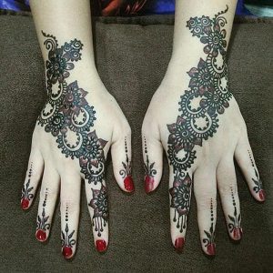 фото Мехенди на свадьбу от 04.12.2017 №069 - Mehendi for the wedding - tattoo-photo.ru