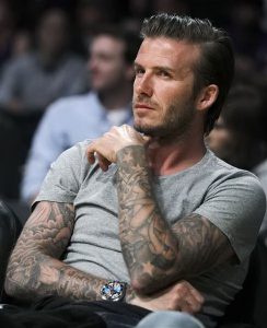 фото Тату Дэвида Бекхэма от 26.11.2017 №009 - Tattoo of David Beckham - tattoo-photo.ru