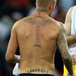 фото Тату Дэвида Бекхэма от 26.11.2017 №012 - Tattoo of David Beckham - tattoo-photo.ru